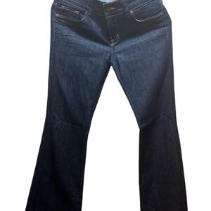 J Brand Blue Flare Wide Leg Denim